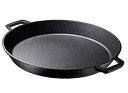 Bruntmor Pre Seasoned Cast Iron 16 inch Skillet Dual Handles Durable Frying Pan ...