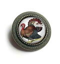 感謝祭の七面鳥のブローチ The Divine Iguana Thanksgiving Turkey Brooch
