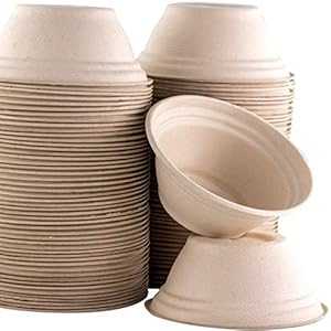 Avant Grub Mini Restaurant-Grade, Small 8 oz Bowls Bulk 100Pk. Great f...