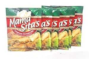 Mama Sita's Lumpiang Shanghai Mix 揚げ春巻き調味料ミックス、正味重量 1.4oz (40g)、6 パック Mama Sita's Lumpiang Shanghai Mix Fried Spring Roll Seasoning Mix, Net Wt 1.4oz (40g), 6 Pack Mama Sita's Lumpiang Shanghai Mix 揚げ春巻き調味料ミックス、正味重量 1.4oz (40g)、6 パック Mama Sita's Lumpiang Shanghai Mix Fried Spring Roll Seasoning Mix, Net Wt 1.4oz (40g), 6 Pack