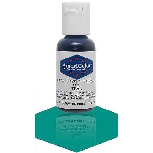 Snacks - Americolor Soft Gel Paste Food Color, 0.75-Ounce, Teal
