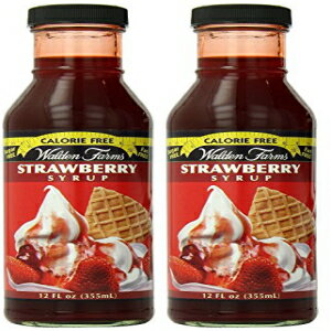 Walden Farms ストロベリーシロップ 12オンス (2個パック) Walden Farms Strawberry Syrup 12oz (Pack of 2)