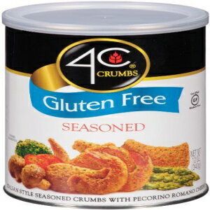 4C、パン粉、グルテンフリー、12オンス容器（3個パック）（スタイルを選択）（味付け） 4C, Crumbs, Gluten Free, 12oz Container (Pack of 3) (Choose Style) (Seasoned)