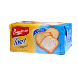 Bauducco IWi g[Xg - 5.64 IX | Torrada Levemente Salgada Bauducco - 160g - (01 pbN) Bauducco Original Toast - 5.64 oz | Torrada Levemente Salgada Bauducco - 160g - (PACK OF 01)