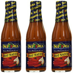 ピコピカ メキシカン ホットソース 7 オンス (3 個パック) Pico Pica Mexican Hot Sauce 7 Oz (Pack of 3)