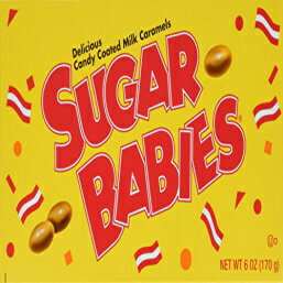 2個パック - シュガーベイビーズ ミルクキャラメルキャンディー(6オンス) ボックス Pack of 2 - Sugar Babies Milk Caramels Candy(6 Oz) Boxes