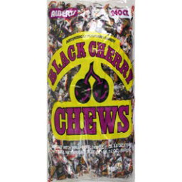 Albert's Chews ブラックチェリー 240 ピースバッグ Albert's Chews Black Cherry 240 Piece Bag