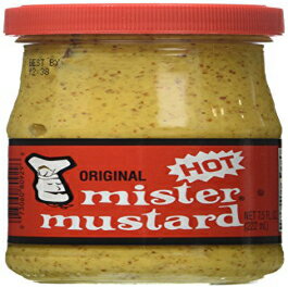 ミスターマスタード オリジナルマスタード、7.5オンス、6個パック Mister Mustard Original Mustard, 7.5 Ounce, Pack of 6
