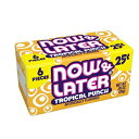 Now & Later IWi ^tB[ `[Y LfBAgsJ p`A0.93 IX o[A24 pbN Now & Later Original Taffy Chews Candy, Tropical Punch, 0.93 Ounce Bar, Pack of 24