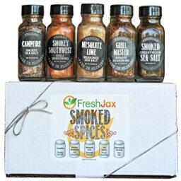 FreshJaxスモークスパイスギフトセット、（5個セット） FreshJax Smoked Spices Gift Set, (Set of 5)