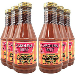 Carolina Treet クッキングバーベキューソース、オリジナルフレーバー、18 オンス - 6 パック Carolina Treet Cooking Barbecue Sauce, Original Flavor, 18 Ounce - 6 Pack