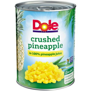 20オンス缶、ジュースで砕いた、ドール砕いたパイナップルをジュースで、20オンス缶（12個入り） 20 Ounce Cans, Crushed in Juice, Dole Crushed Pineapple in Juice, 20 Ounce Cans (Pack of 12)