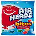 AirHeads Bites LfByOobOAt[cAnȂA6IX (12oNpbN) AirHeads Bites Candy Peg Bag, Fruit, Non Melting, 6 Ounce (Bulk Pack of 12)