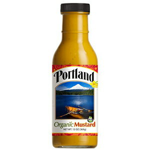 ポートランドオーガニックマスタード、パレオ承認済み、13オンス Portland Organic Mustard, Paleo Approved, 13 Oz