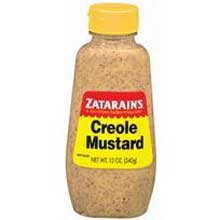 Zatarains 12 オンス クレオール マスタード、スクイーズ ボトル - 1 ケースあたり 12 個。 Zatarains 12 Ounce Creole Mustard, Squeeze Bottle - 12 per case.