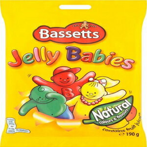 バセットゼリーベイビーズ (190g) Bassett's Jelly Babies (190g)