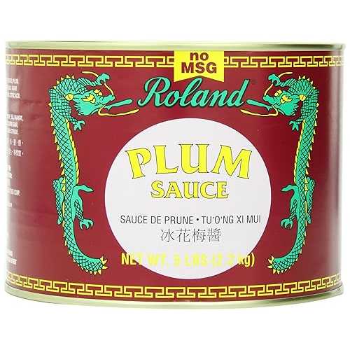 ローランド プラムソース、5ポンド (2個パック) Roland Foods Plum Sauce, Specialty Imported Food, 4.85 Pound, Pack of 1
