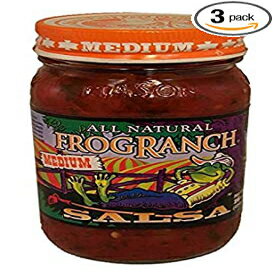 JGq~fBAI[i`TT16IXBi3pbNj Frog Ranch Medium All Natural Salsa 16 oz. (Pack of 3)