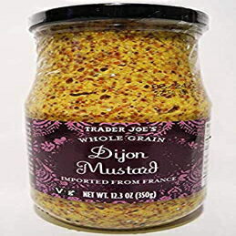 トレーダージョーズ 全粒ディジョンマスタード 12.3オンス (2個パック) Trader Joe's Whole Grain Dijon Mustard 12.3 oz (Pack of 2)