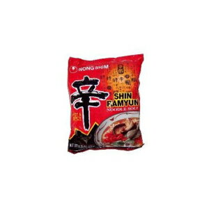 辛ラーメン激辛麺(農心グルメ辛) 10袋入 Shin Ramyun Hot Spicy Noodle Soup (Nong Shim-Gourmet Spicy) for 10 Bags