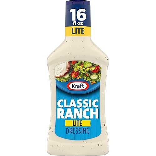 クラフト クラシック・ランチドレッシング Kraft Classic Ranch Lite Salad Dressing (16 fl oz Bottle)