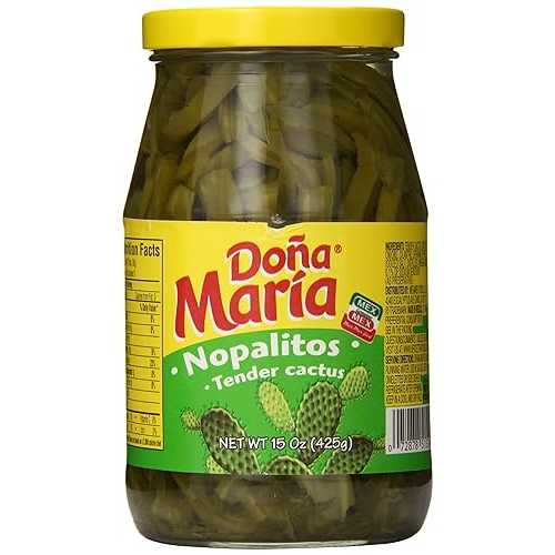 ドナ・マリア・ノパリトス・レリッシュ、15オンス Dona Maria Nopalitos Relishes, 15 Ounce