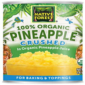 ͥƥ֥ե쥹ȥ˥åѥʥåץ륯å塢14󥹴̡6ѥå Edward & Sons Native Forest Organic Pineapple Crushed, 14 Ounce Cans (Pack of 6)