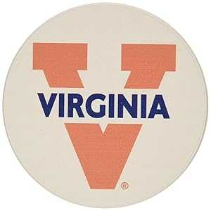 サースティストーン石器コースターセット、バージニア大学 Thirstystone Stoneware Coaster Set, University of Virginia