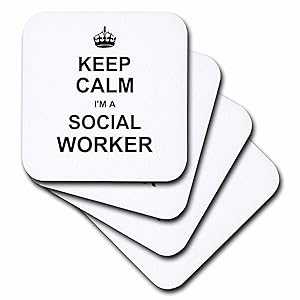 Glomarket㤨3dRose Keep Calm Im a Social Worker - Żθؤ - 򤤿ȻŻե - ߥå륳4 ĥå 3dRose Keep Calm Im a Social Worker - job pride - funny profession work gift - Ceramic Tile Coasters, set oפβǤʤ8,906ߤˤʤޤ