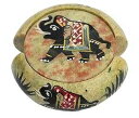 Purpledip Soapstone Coaster Set: Handmade Indian Gift with Elephant Carving (10593)
