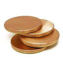 De Kulture Works De Kulture Handmade Pure Copper & Brass Elegant Reversible Coas...