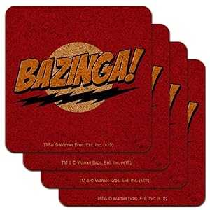 Glomarket㤨֥ӥåХ󥻥꡼ ɥ󡦥Х ץեΥ٥ƥ륯å GRAPHICS & MORE The Big Bang Theory Sheldon Bazinga Low Profile Novelty Cork Coaster SetפβǤʤ4,935ߤˤʤޤ