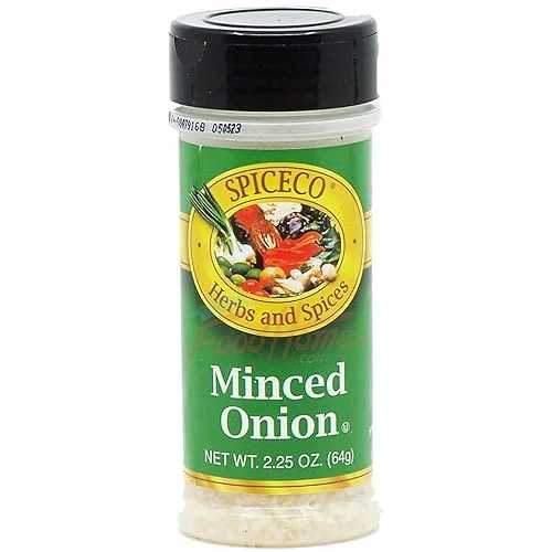 SpiceCo minced onion 2.25-ounce plastic shaker (pack of 1)