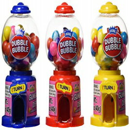 子供用ダブルバブルミニガムボールマシンキャンディーディスペンサー、1.41オンス、12個入りパック Kidsmania Dubble Bubble Mini Gumball Machine Candy Dispensers for Kids, 1.41 Ounce, Pack of 12
