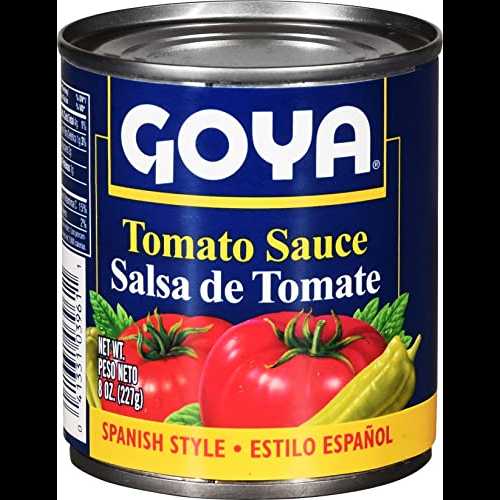 Goya Foods Tomato Sauce, Spanish Style, 8 Ounce (Pack of 48) Goya Foods Tomato Sauce, Spanish Style, 8 Ounce (Pack of 48)