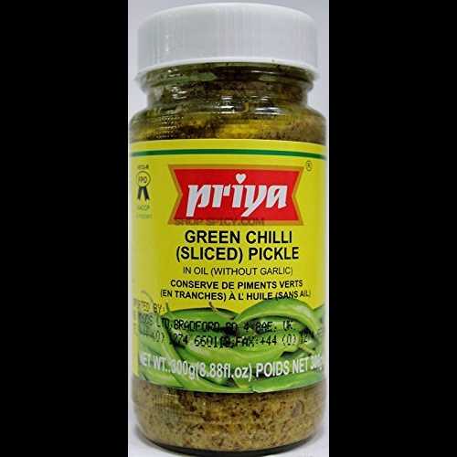 ץ ꡼ (饤) Ҥ (˥˥ʤ) - 8.88 ̥ Priya Green Chilli (Slic...