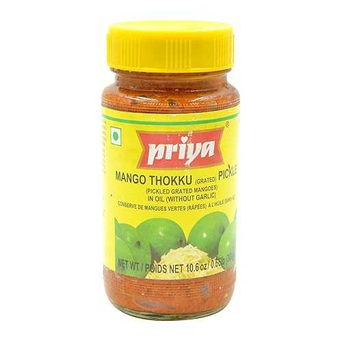 プリヤ、マンゴー トク (すりおろし)、300 グラム (gm) Priya, Mango Thokku (Grated), 300 Grams(gm)