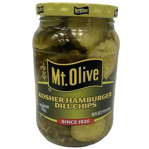 マウントオリーブ コーシャハンバーガー ディルチップス 16オンス Mt. Olive Kosher Hamburger Dill Chips 16 oz マウントオリーブ コーシャハンバーガー ディルチップス 16オンス Mt. Olive Kosher Hamburger Dill Chips 16 oz