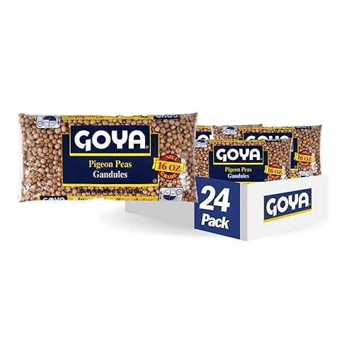 Goya Foods ピジョンエンドウ、ガンジュール、ドライ、16 オンス (24 個パック) Goya Foods Pigeon Peas, Gandules, Dry, 16 Ounce (Pack of 24)