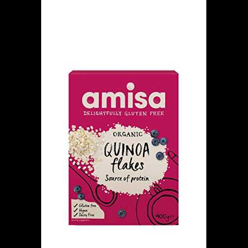 ߥ ˥å - ̥ ե졼 - 400g Amisa Organic - Quinoa Flakes - 400g