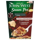 John West スチームポット ツナ、大豆、生姜、クスクス入り (150g) - 6 個パック John West Steam Pot Tuna with Soy & Ginger & Couscous (150g) - Pack of 6