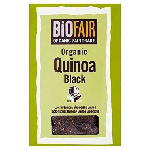 Biofair オーガニック フェアトレード キヌア ブラック 400g - 2 個パック Biofair Organic Fair Trade Quinoa Black 400g - Pack of 2 Biofair オーガニック フェアトレード キヌア ブラック 400g - 2 個パック Biofair Organic Fair Trade Quinoa Black 400g - Pack of 2