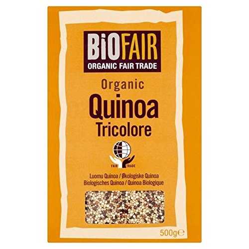 Biofair Organic Fair Trade Quinoa Tricolore 500g - Pack of 2