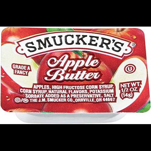 スマッカーズ アップルバター 200個 Smucker's Apple Butter, 200 Count