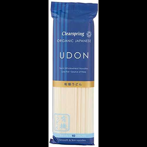 CLEARSPRING オーガニックうどん 200 GR CLEARSPRING Organic Udon Noodle, 200 GR