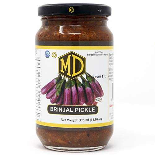 MDナスのピクルス MD Brinjal Pickle