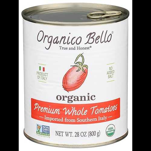 ORGANICO BELLO Organic Whole Tomatoes, 28 OZ ORGANICO BELLO Organic Whole Tomatoes, 28 OZ