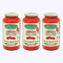 ラ サン マルツァーノ トマトとバジルソース 24 オンス (3個パック) - 100% イタリア製 La San Marzano Tomato and Basil Sauce 24 oz. (Pack of 3) - 100% Product of Italy