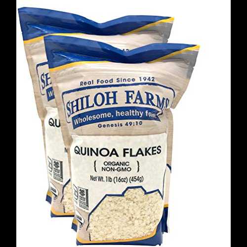 Shiloh Farms - オーガニック キノア フレーク 16 オンス - 2 パック Generic Shiloh Farms - Organic Quinoa Flakes 16 ounce - 2 Pack