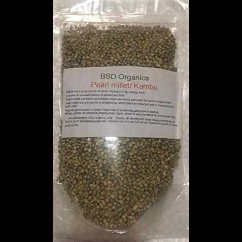 BSD Organics HealthY Pearl Millet/Kambu - 200 Gm / 7.05 Oz BSD Organics HealthY Pearl Millet/Kambu - 200 Gm / 7.05 Oz